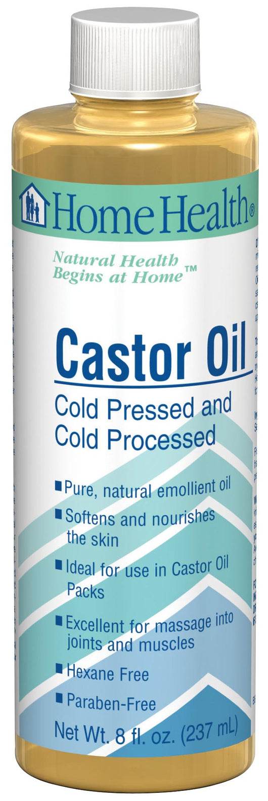 Home Health Castor Oil - 8 ozs.