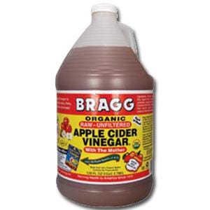 Bragg's Apple Cider Vinegar Organic - 4 x 1 gallon