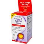 Natrol Heart Health Omega-3 Krill Oil 500 mg 30 softgels