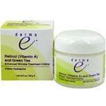 Derma E Facial Moisturizer Retinol & Green Tea Advanced Renewal Creme 2 oz