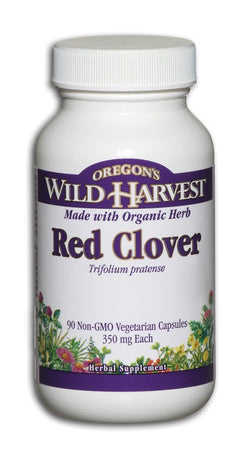 Oregon's Wild Harvest Red Clover Organic - 90 veg caps