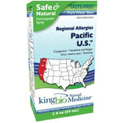 King Bio Regional Allergies: Pacific U.S. - 2 ozs.
