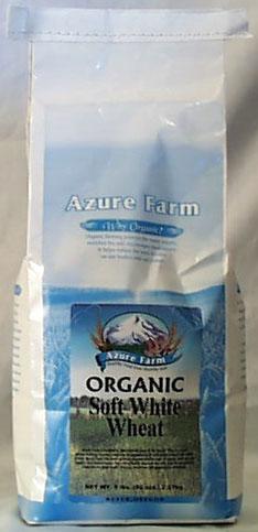 Azure Farm Wheat Berries Soft White Organic - 5 lbs.