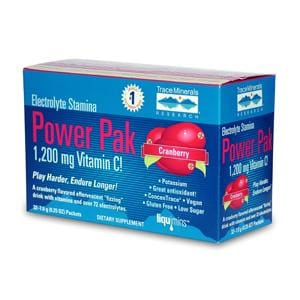Trace Minerals Electrolyte Stamina Power Pack, Cranberry - 32 pks.