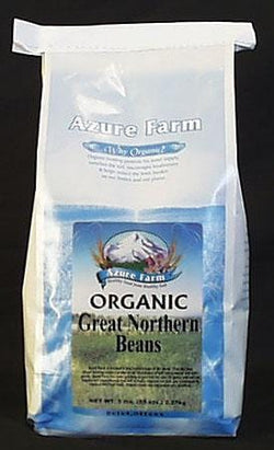 Azure Farm Great Northern Beans Organic - 5 lbs.