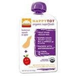 Happy Family Tots Butternut Squash & Apple Organic Superfoods for Kids Stage 4 4.22 oz