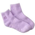 Earth Therapeutics Foot Therapy Ultra Soft Sock with tread Light Lavendar