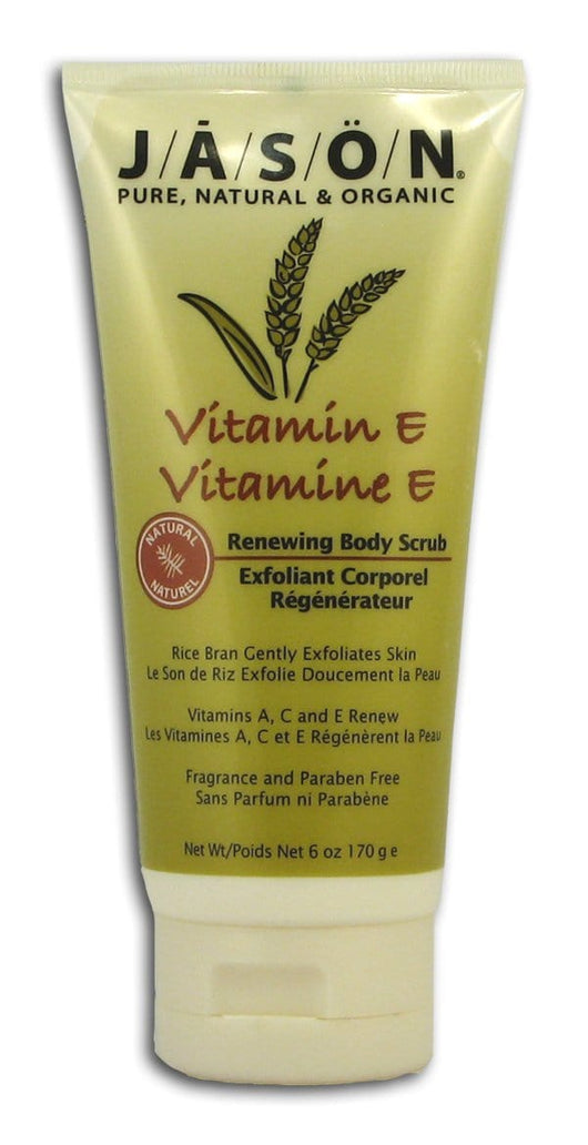Jason @Vitamin E Renewing Body Scrub - 6 ozs.