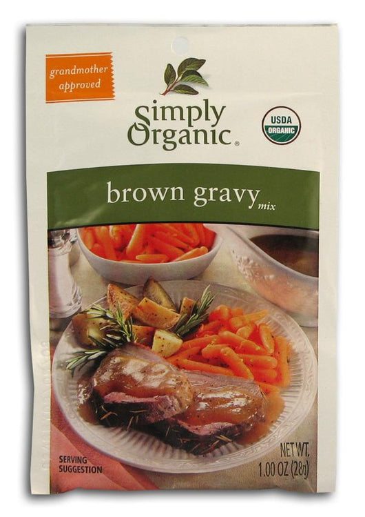 Simply Organic Brown Gravy Mix Organic - 12 x 1 oz.