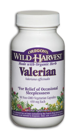 Oregon's Wild Harvest Valerian Organic - 90 veg caps