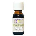 Aura Cacia Thyme (Red) Essential Oil 1/2 oz. bottle