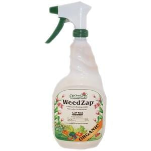 SaferGrow Weed Zap Biodegradable Non-selective Herbicide, Organic - 32 ozs.