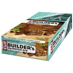 Clif Bar Builder Bar, Chocolate Mint - 12 x 2.4 ozs.