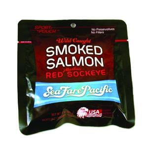 Sea Fare Pacific Sockeye Salmon, Smoked - 3 ozs.