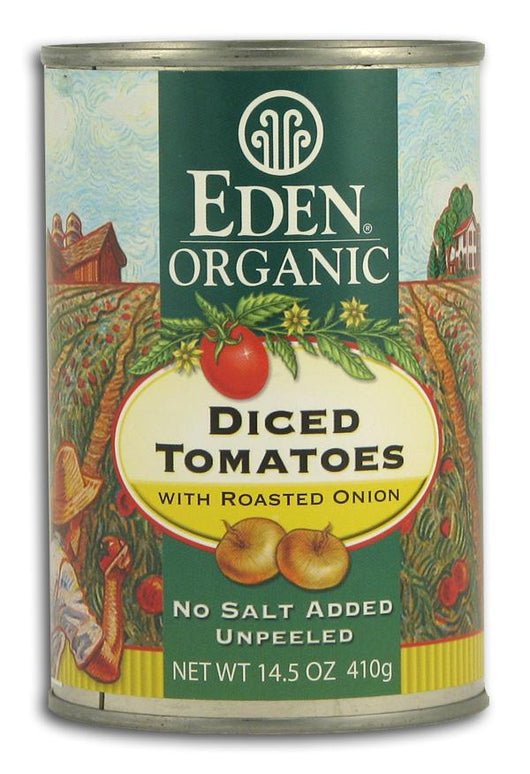 Eden Foods Diced Tomatoes with Roasted Onion Organic - 14.5 ozs.