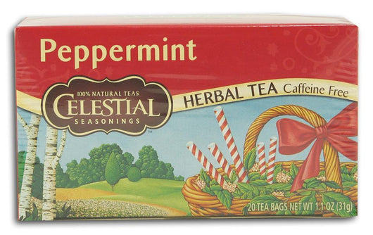 Celestial Seasonings Peppermint Tea - 6 x 1 box