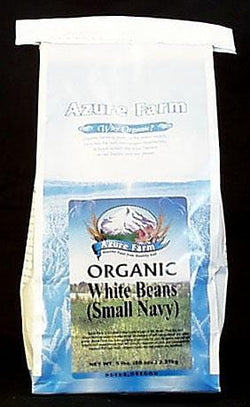 Azure Farm White Beans Small Navy Organic - 5 lbs.