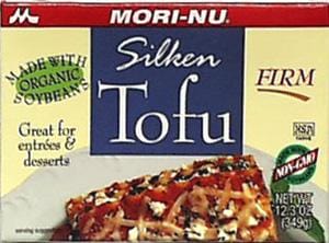 Mori Nu Tofu Silken Firm Organic - 3 x 12.3 ozs.