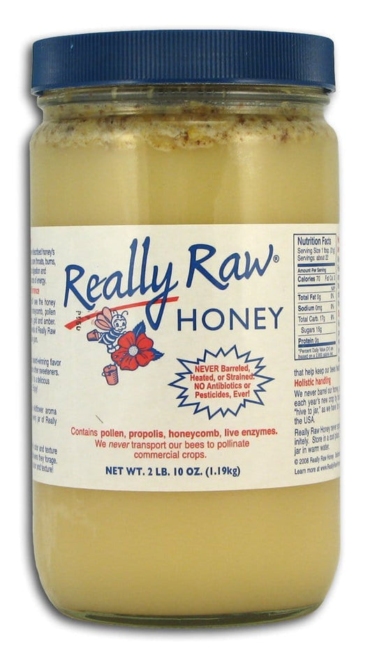 Really Raw Honey Really Raw Honey (Glass) - 2 lbs. 10 ozs.