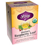 Yogi Tea Woman's Teas Woman's Raspberry Leaf  Organic 16 ct