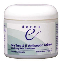 Derma E Tea Tree & E Antiseptic Creme - 4 ozs.