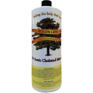 Lifetree Wellness Fulvalife Liquid, Ionic Chelated Mineral, Fulvic Acid - 9 x 32 oz