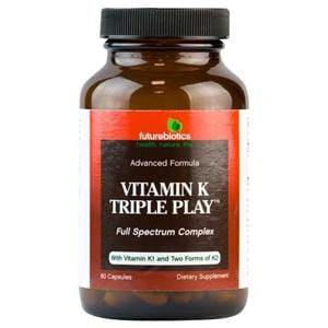 Futurebiotics Vitamin K Triple Play - 60 caps