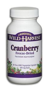 Oregon's Wild Harvest Cranberry Concentrate, Organic - 60 veg caps