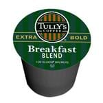 Green Mountain Gourmet Single Cup Coffee Breakfast Blend Tully's 12 K-Cups