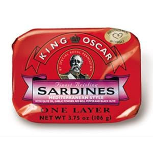 Buy King Oscar Sardines, Mediterranean - 3.75 ozs. | Health