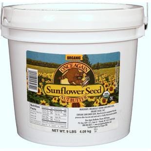 Once Again Nut Butter Inc. Sunflower Butter - Organic - 9 lb. tub