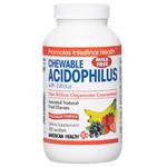American Health Probiotics Chewable Acidophilus with Bifidus Assorted Flavors 100