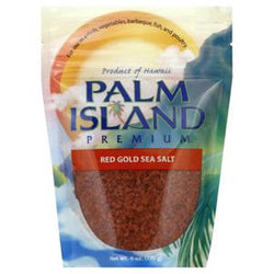 Palm Island Premium Sea Salt, Red Gold - 6 x 6 ozs.