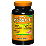 American Health Ester-C 500 mg with Citrus Bioflavonoids 120 capsules