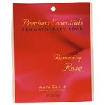 Aura Cacia Renewing Rose Precious Essentials Aromatherapy Soak 2.5 oz