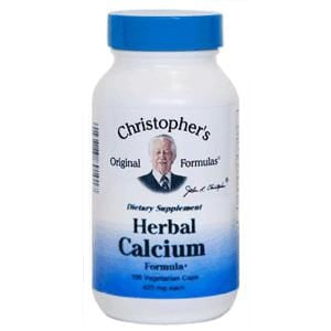 Dr. Christopher's Herbal Calcium - 100 caps