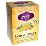 Yogi Tea Herbal Teas Lemon Ginger 16 ct