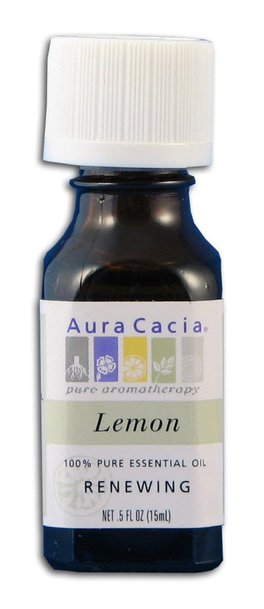 Aura Cacia Lemon Oil - 0.5 oz.