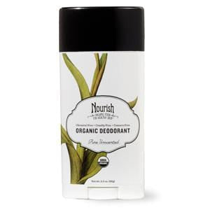 Nourish Deodorant, Unscented, Organic - 2.2 ozs.