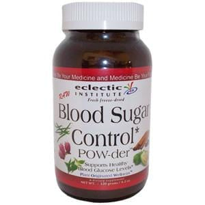 Eclectic Institute Blood Sugar Control POW-der, Raw - 4.2 ozs.