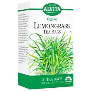 Alvita Lemongrass Tea, Organic - 1 box