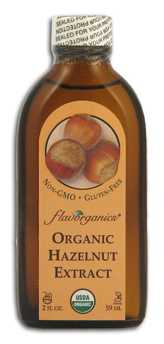 Flavorganics Extract Pure Hazelnut Organic - 12 x 2 ozs.