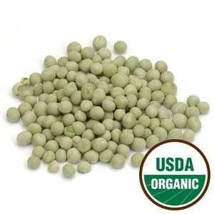 Starwest Sweet Green Pea Sprouting Seeds, Organic - 1 lb.
