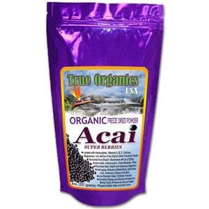 True Organics Acai Powder Organic - 8 ozs.