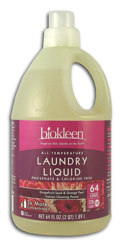 Biokleen Laundry Liquid - 64 ozs.