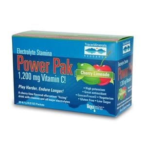 Trace Minerals Electrolyte Stamina Power Pack, Cherry Limeade - 32 pks.
