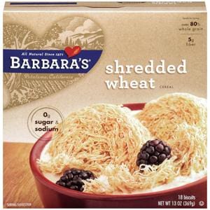 Barbara's Bakery Shredded Wheat Original - 12 x 13 ozs.