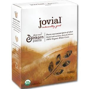 Jovial Foods Einkorn Whole Grain Fusilli, Organic - 12 x 12 ozs.
