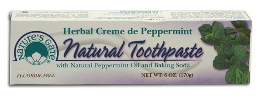 Nature's Gate Creme De Peppermint Toothpaste - 6 ozs.