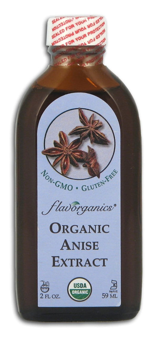 Flavorganics Extract Pure Anise Organic - 12 x 2 ozs.